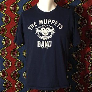 The Muppets - Animal - The Muppets Band - T-shirt - Blue - L